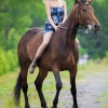 Девушка на коне