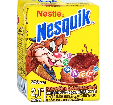 Молочный коктейль Nesquik