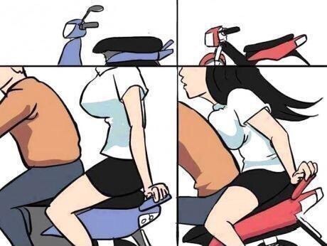 правильная езда на скутере