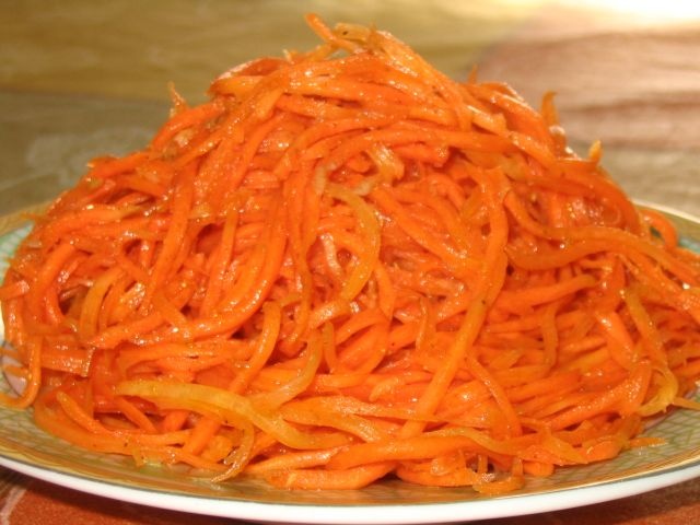 морковь по-корейски или винегрет