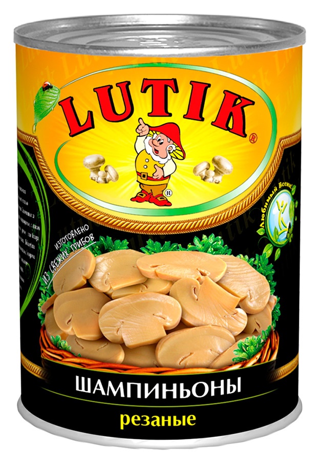 Консервированные грибы Lutik