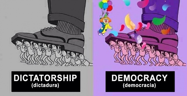 демократия и диктатура