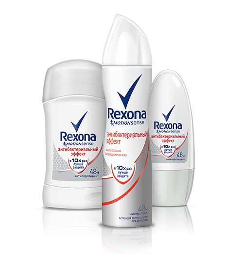 Дезодоранты Rexona
