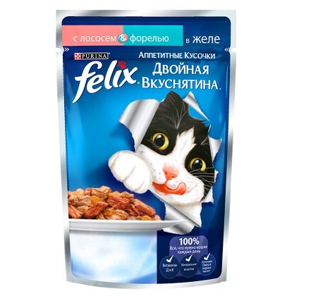 корм для кошек Felix