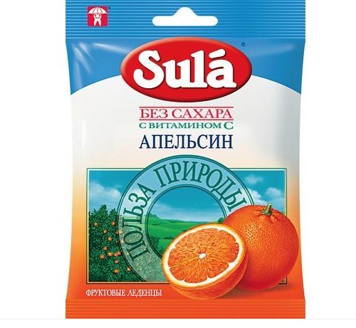 Освежающие конфеты Sula
